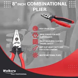 Walkers 1200W Forward &a; Reverse Rotation Hammer Impact Drill Machine with 5 Pcs SDS Plus Bit, Drill Chuck, SDS Adapter &a; 8 inch Plier, WKCB364 image 5