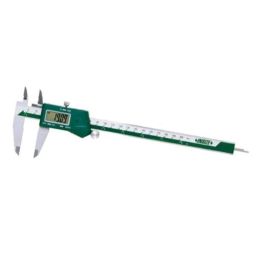 Insize Digital Calipers with One Direction Upper Jaw, Range: 0-200 mm/0-8 inch, 1184-200-23