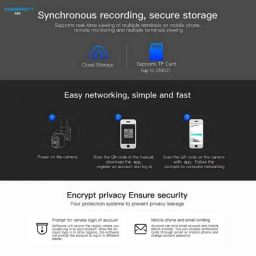 Cybernautt K8X 8MP Dual Lens UHD PT 4G Sim Camera with IP66, Night Vision, Human Detect, Motion Detect, 2 Way Audio, Notification &a; Support 256GB SD image 5