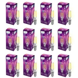 Philips Filament Candle 4W E14 6500K Cool Day White LED Bulb (Pack of 12)-image-71