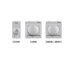Anchor Roma Classic 100W 2 Module 4 Step Silver Fan Regulator, 20507S (Pack of 10)-picture-31