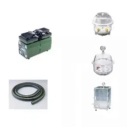 Lab Plus Polycarbonate Vacuum Desiccator (Metal cock) +9mm 306 mm, LP-1635-39