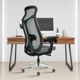 Rose Curve 51x51x121cm Mesh High Back Mesh Ergonomic Home Office Desk Chair with 4D Adjustable Armrests-image-49
