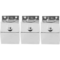 Fastgear 490ml Stainless Steel Wall Mounted Liquid Soap Dispenser (Pack of 3)-image-29