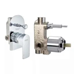 Cera Chelsea Single Lever Wall Mount 5 Way Concealed Diverter, F1016711 + F4020101 (Pack of 2)-image-29