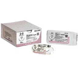 Ethicon NW2718 Vicryl Rapide 4-0 Undyed Braided Suture, Size: 45cm (Pack of 12)-image-36