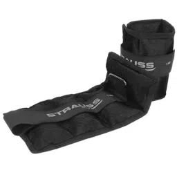 Strauss 30.5x16x2.5cm Neoprene Black Adjustable Ankle Weight, ST-2615-picture-8