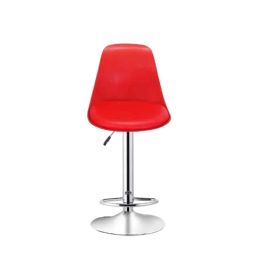 DPI CH-1 Metal Red Revolving Bar Stool for Kitchen, Cafeteria &a; Office-image-71