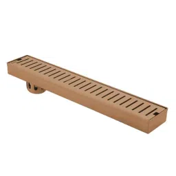 Ruhe 36x3 inch Stainless Steel 304 Rose Gold PVD Coated Vertical Shower Drain Channel, 16-0125-05-picture-33