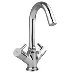 Zoie Mini Brass Silver Chrome Finish Basin Mixer, Z20017-picture-7