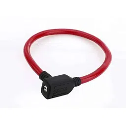Bonus Morris 22 inch Alloy Steel &a; PVC Key Operated Cable Cycle Lock-image-6