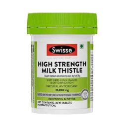 Swisse Ultiboost 30 Pcs High Strength Milk Thistle Tablets for Liver Function &a; Detoxification, 9311770607889-42