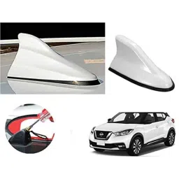 Auto Pearl ABS White Universal Replacement Shark Fin Car Roof Antenna For Nissan Kicks 2019-image-18