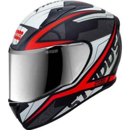 Studds Thunder D4 Matt Black N2 Full Face Helmet with Mirror Visor, Size: Medium-picture-11