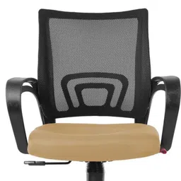 Rose Ruby Rust Mesh Medium Back Revolving Ergonomic Chair image 2