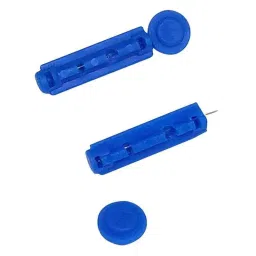 Sahyog Wellness Blue Double Edged Needle Round Lancet, SWLC01 (Pack of 100)-image-57