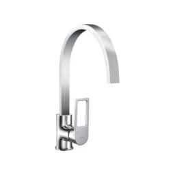 Cera Winslet Metal Table Mount Sink Mixer with Swivel Spout &a; Braided Connection Pipe, F1099551-67