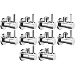 Fastgear Turbo Stainless Steel Angle Wall Cock (Pack of 10)-37