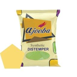 Magic Paints 2202 Ajooba 1kg Daffodil Matte Finish Synthetic Distemper Paint-image-81