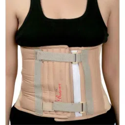 Bodycare Cotton &a; Elastic Beige Fine Abdominal Support, RP-3304, Size: L-image-51