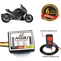 Auto Pearl 12V Black Front &a; Rear Flasher Indicator Light for Diavel-picture-6
