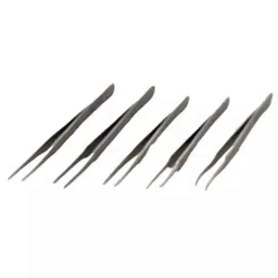 AS One SA set Nonmagnetic Stainless Steel Tweezer Kit-28