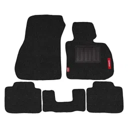 Elegant Carry 5 Pcs Polypropylene Black 2D Car Floor Mat Set for BMW X1 (2017)-picture-26