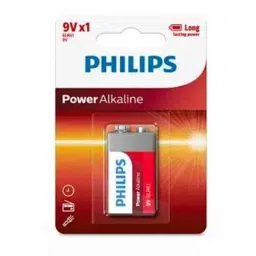 Philips 6LR61P1B/97 9V Power Alkaline 9V Battery, (Pack of 5)-picture-42