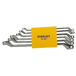 Stanley 6 Pcs Bi-Hex Shallow Offset Ring Spanner Set, 70-393-picture-0