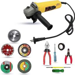 Walkers 800W 4 inch Angle Grinder with 5 Pcs Wheel &a; 5 Pcs Hand Tool Kit, WKCB411-picture-9