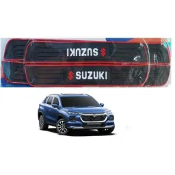 SureStrive 4 Pcs PVC &a; Rubber Black Car Door Sill Plate Set for Maruti Suzuki Grand Vitara All Model-image-75