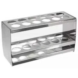 Rasayan 40 mm Aluminum Sheet Double Tier Test Tube Rack with 12 Slots-picture-23