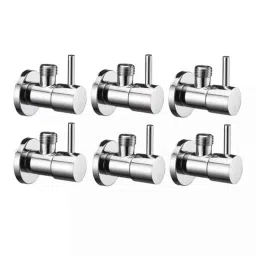 Fastgear Turbo Stainless Steel Silver Chrome Finish Angle Valve, FG2075 (Pack of 6)-image-62