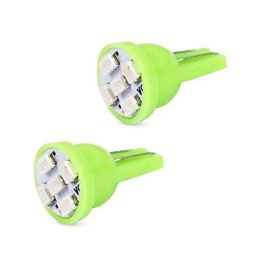AllExtreme EXT10B2 2W T10 Green Interior Pilot License Plate Dome Indicator LED Parking Light for Car Bike &a; Motorcycle (Pack of 2)-17