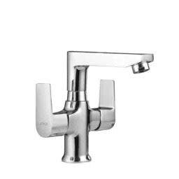 Lipka Victory Chrome Brass Quarter Turn Centre Hole Basin Mixer, VCT-15-picture-37
