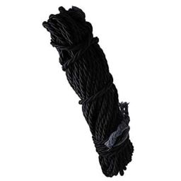 AOW Leg Guard Rope, Extra Long 28 Meters Long &a; Heavy Leg Guard Rope (Black) FOR Bullet Classic 500-45