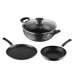 Vinod Hanos 3 Pcs Induction Friendly Cookware Set, HANS3 (Pack of 5)-27