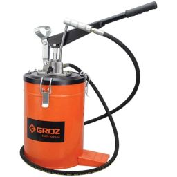 Groz 10Kg Bucket Grease Pump with Wheels, VGP/10-picture-12