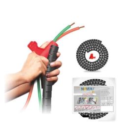 Noveau Safe-T-1ST 10mm 1.5mm Virgin HDPE Black Cable Zipper, NSFZ10BK0105 (Pack of 2)-image-44