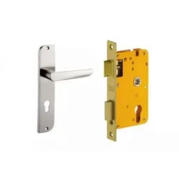 Dorset ML Series Amy 10 inch Stainless Steel Door Handle Lock Set with-picture-17