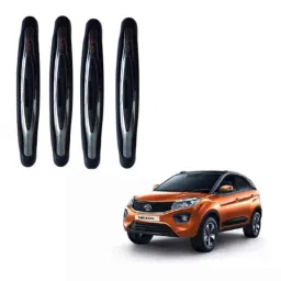 Spreadx Plastic Car Compact Black Colour Elegant Door Guard Protection Universal Type for Tata Nexon Set Of 4 Pcs, SPR-JV9O56-picture-32