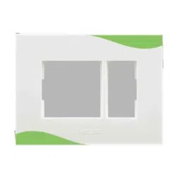 Anchor Penta 8 Module Horizontal Pastel Green Designer Colour Cover Plate, 65908PG (Pack of 5)-picture-49