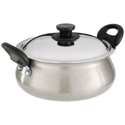 Pigeon 3L Aluminium Black Triple Layer Non-Stick Gravy Pot with Lid by Stovekraft, 316-picture-41