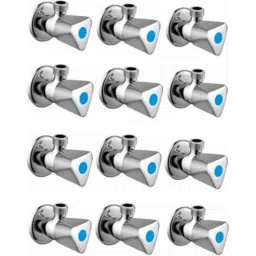 Gold Bell Triangle Stainless Steel Silver Wall Mounted Chrome Finish Angle Cock (Pack of 12)-image-30