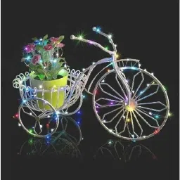 Tucasa DW-409 Multicolour LED Copper Wire String Light with Adapter (Pack of 2) image 5