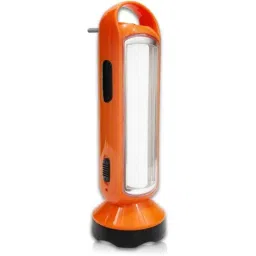 Pick Ur Needs 5W 18 SMD Orange Rechargeable LED Torch Cum Emergency Light, Pick-692-picture-1