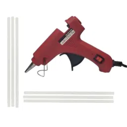 Gunstick 20W Red Glue Gun with 6 Pcs Transparent Glue Sticks-image-94