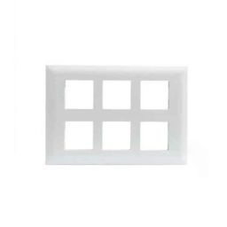 Schneider Electric Livia 12 Module White Grid &a; Cover Frame, P0712-picture-1