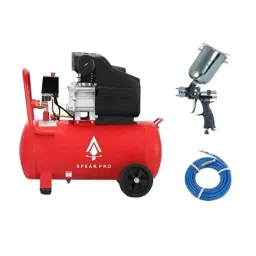 Spear 25 Litre Air Compressor with 2HP Motor, Paint Gun &a; 3m Hose Pipe-picture-22