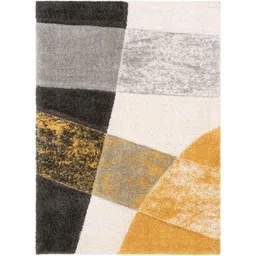 Carpetify 3x5ft Multicolor Modern Geometric 3D Textured Thick &a; Soft Shaggy Fur Rug Carpet, 0928Z2UOEY9-image-43